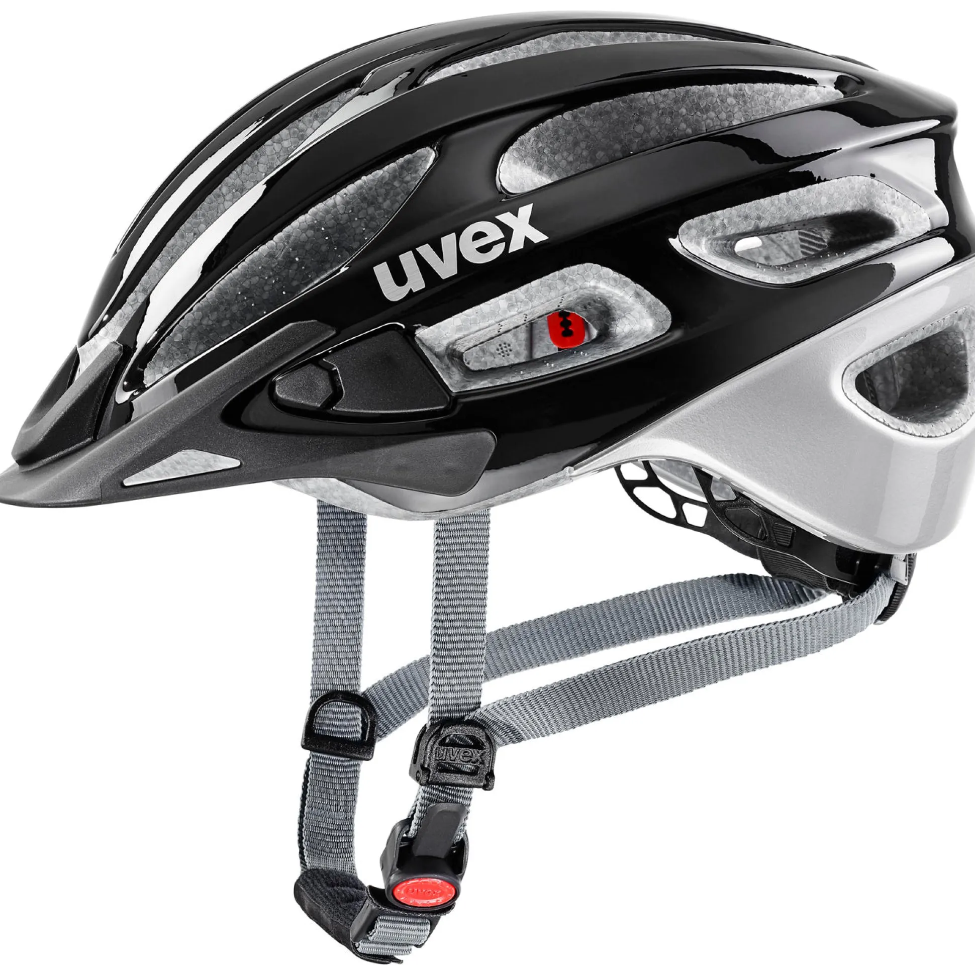 Casco Uvex True - Nero silver