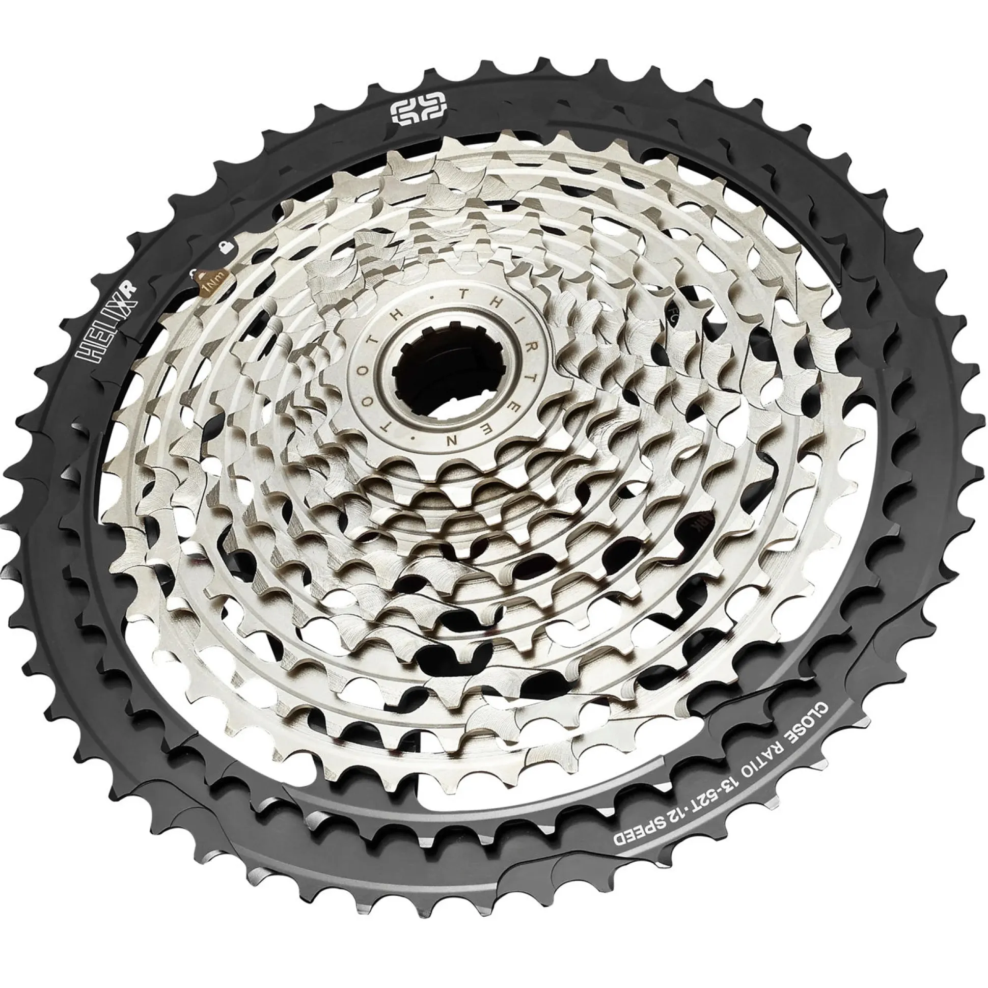 Cassetta ethirteen Helix R 13-52T 12v - Nero