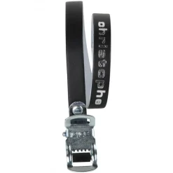 Cinghie per pedali Zefal Christophe Leather - Nero