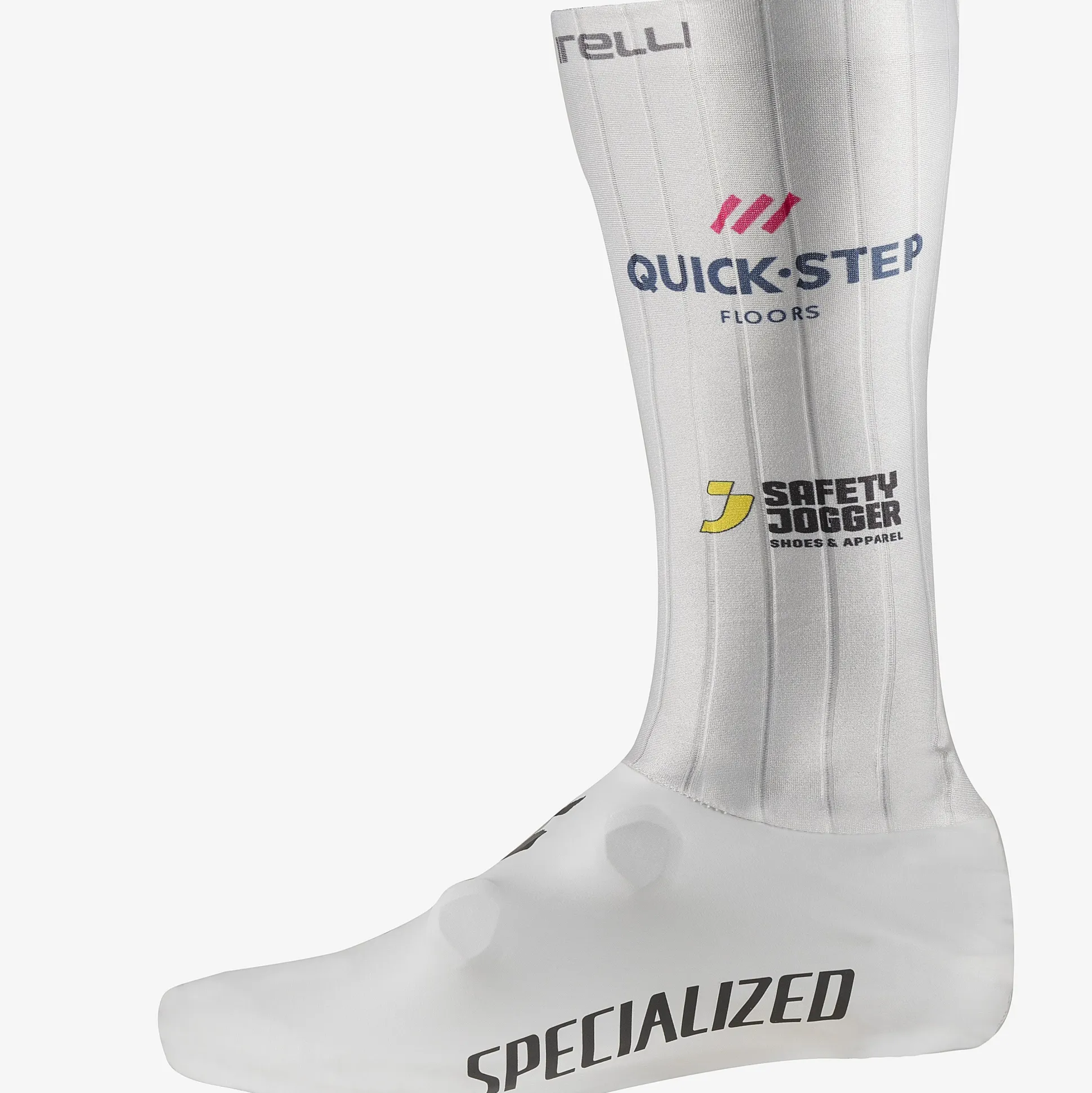 Copriscarpe Castelli Soudal Quick-Step 2025 Fast Feet 2 TT