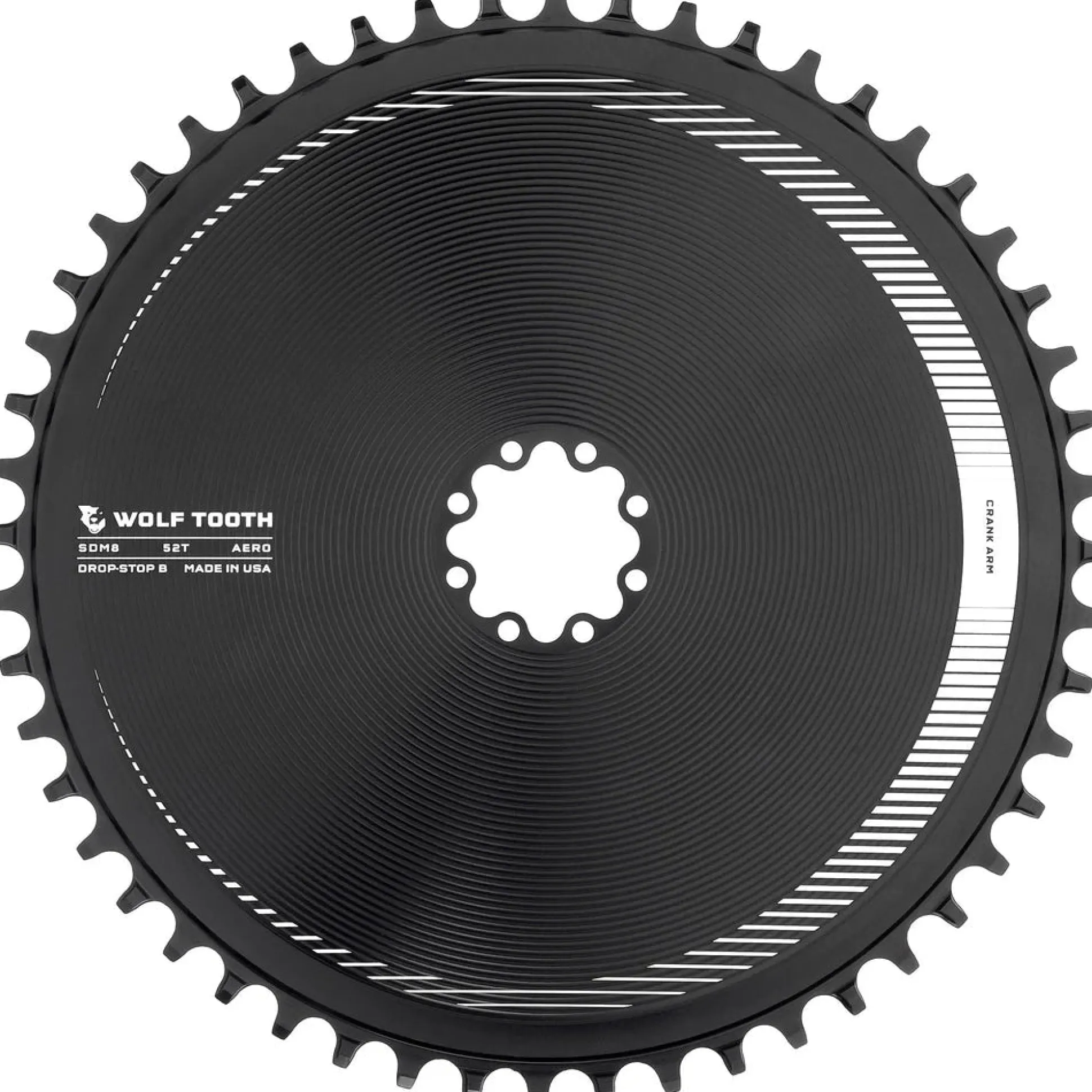 Corona Wolftooth Aero Sram T-Type 8 Bolts Direct Mount - 52T