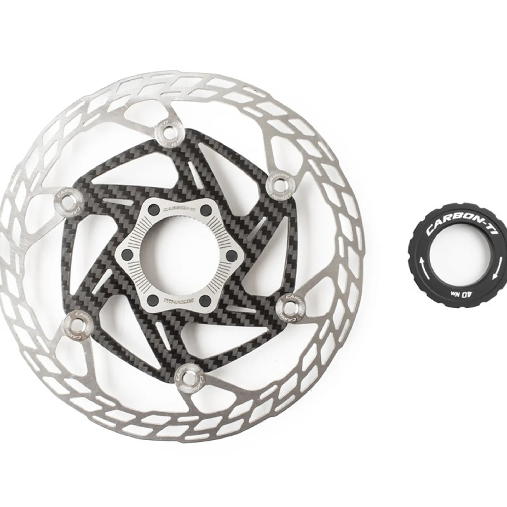 Disco Carbon-Ti X-Rotor SteelCarbon 3 Center Lock - 160mm