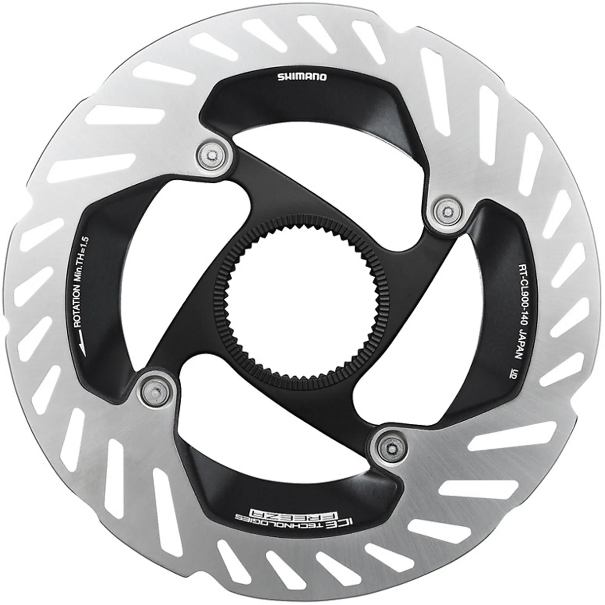 Disco Shimano Center Lock RT-CL900 Ice-Tech Freeza (Serraggio interno) - 140mm