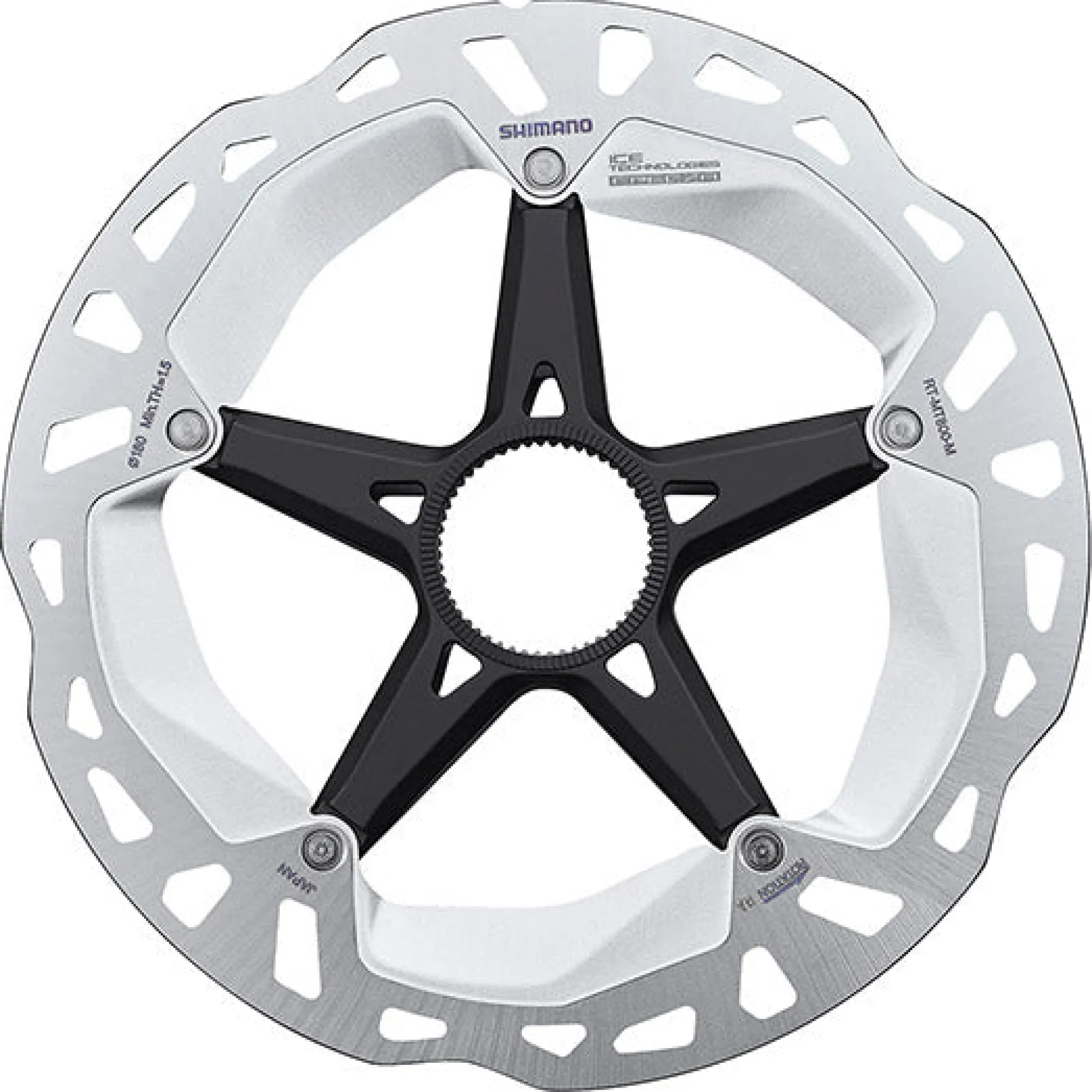 Disco Shimano Center Lock RT-EM810 Ice-Tech Freeza - 160mm