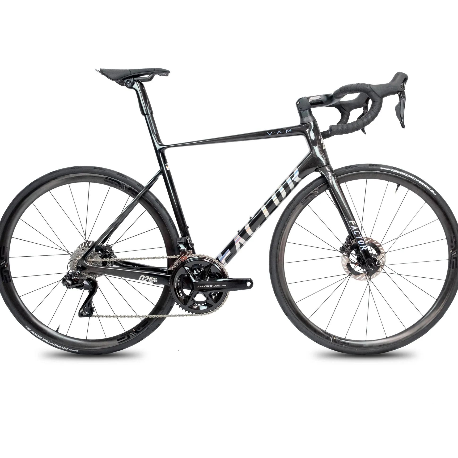 Factor O2 VAM Disc Dura-Ace Di2 Enve SES 2.3c - Nero