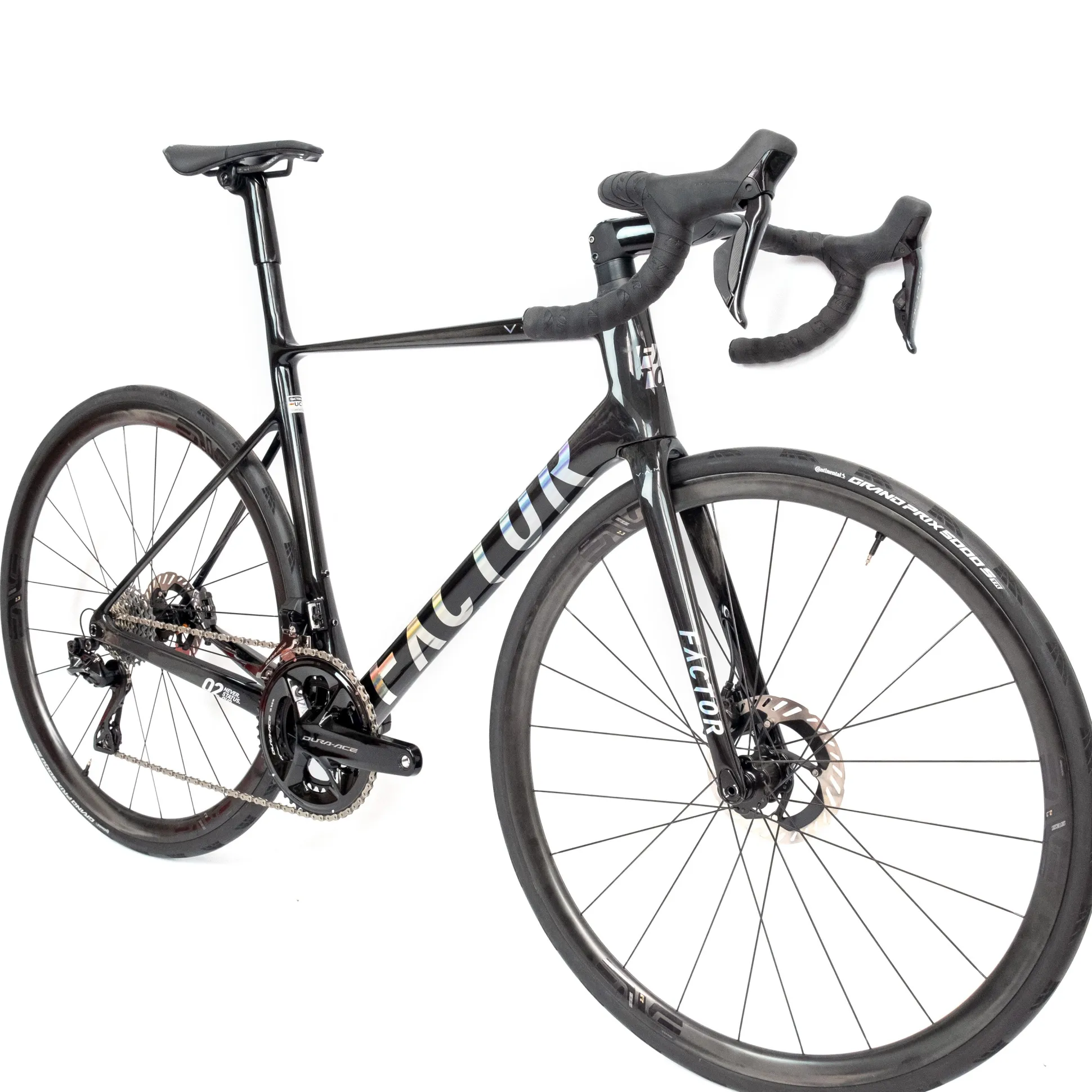 Factor O2 VAM Disc Dura-Ace Di2 Enve SES 2.3c - Nero