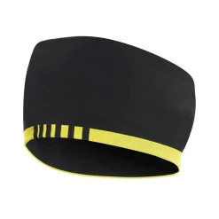Fascia Zerorh Merino AirX - Nero Giallo Fluo