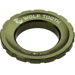 Ghiera Centerlock WolfTooth - Verde scuro