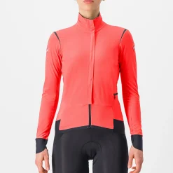 Giacca donna Castelli Alpha Flight RoS - Rosa scuro