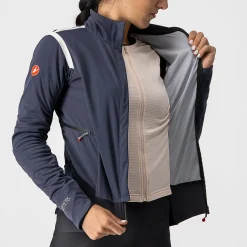 Giacca donna Castelli Alpha RoS 2 - Blu rosa