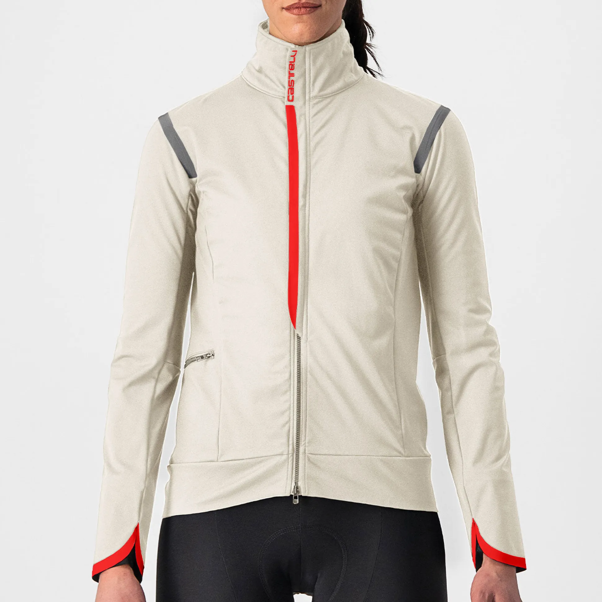 Giacca donna Castelli Alpha Ultimate Insulated - Bianco