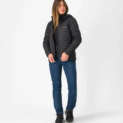 Giacca donna Castelli Classico Puffy - Nero