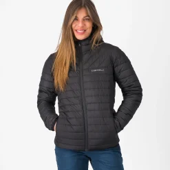 Giacca donna Castelli Classico Puffy - Nero