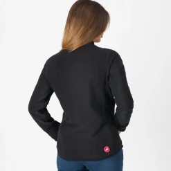 Giacca donna Castelli Classico Fleece - Nero