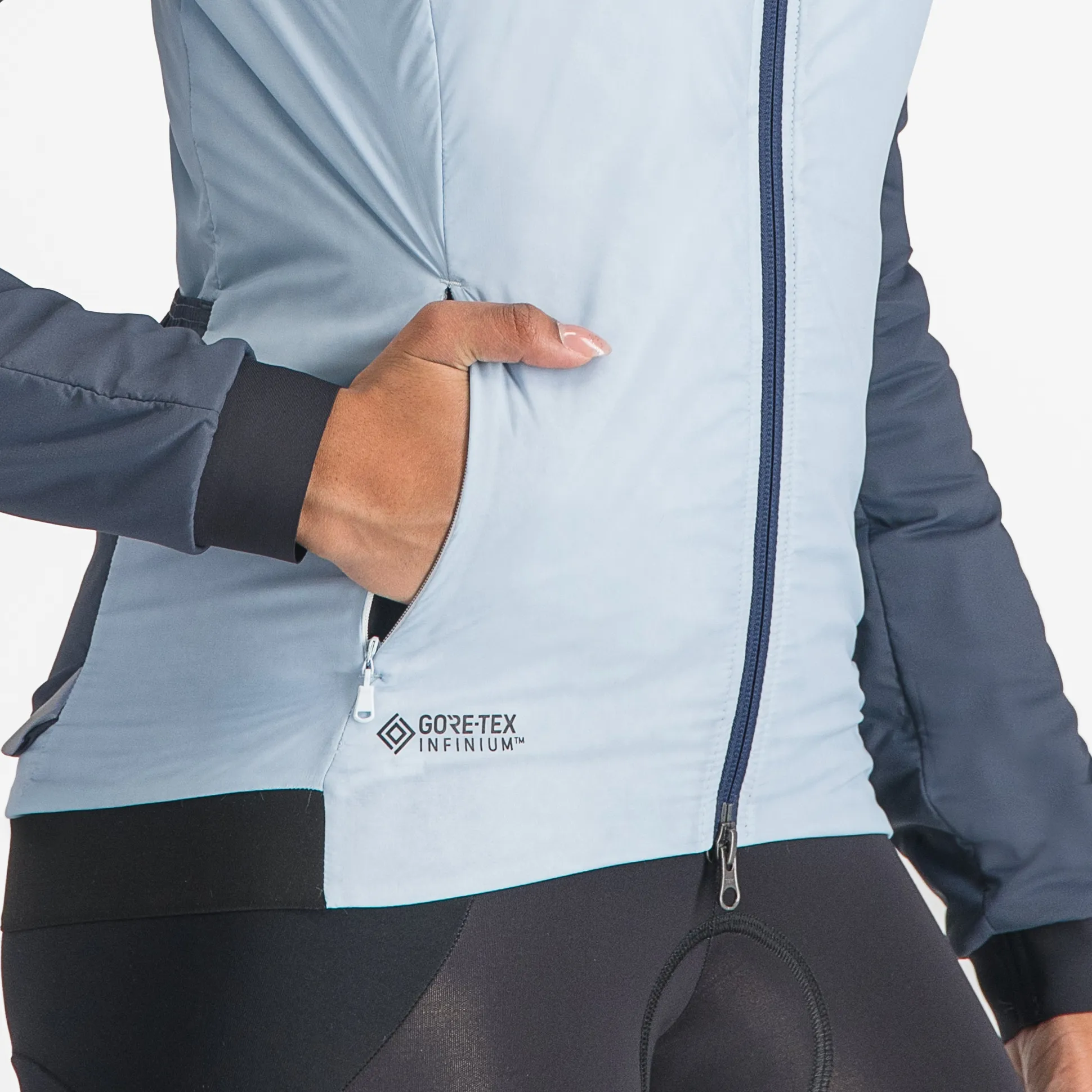 Giacca donna Castelli Fly - Azzurro