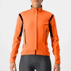 Giacca donna Castelli Perfetto RoS 2 - Arancio nero