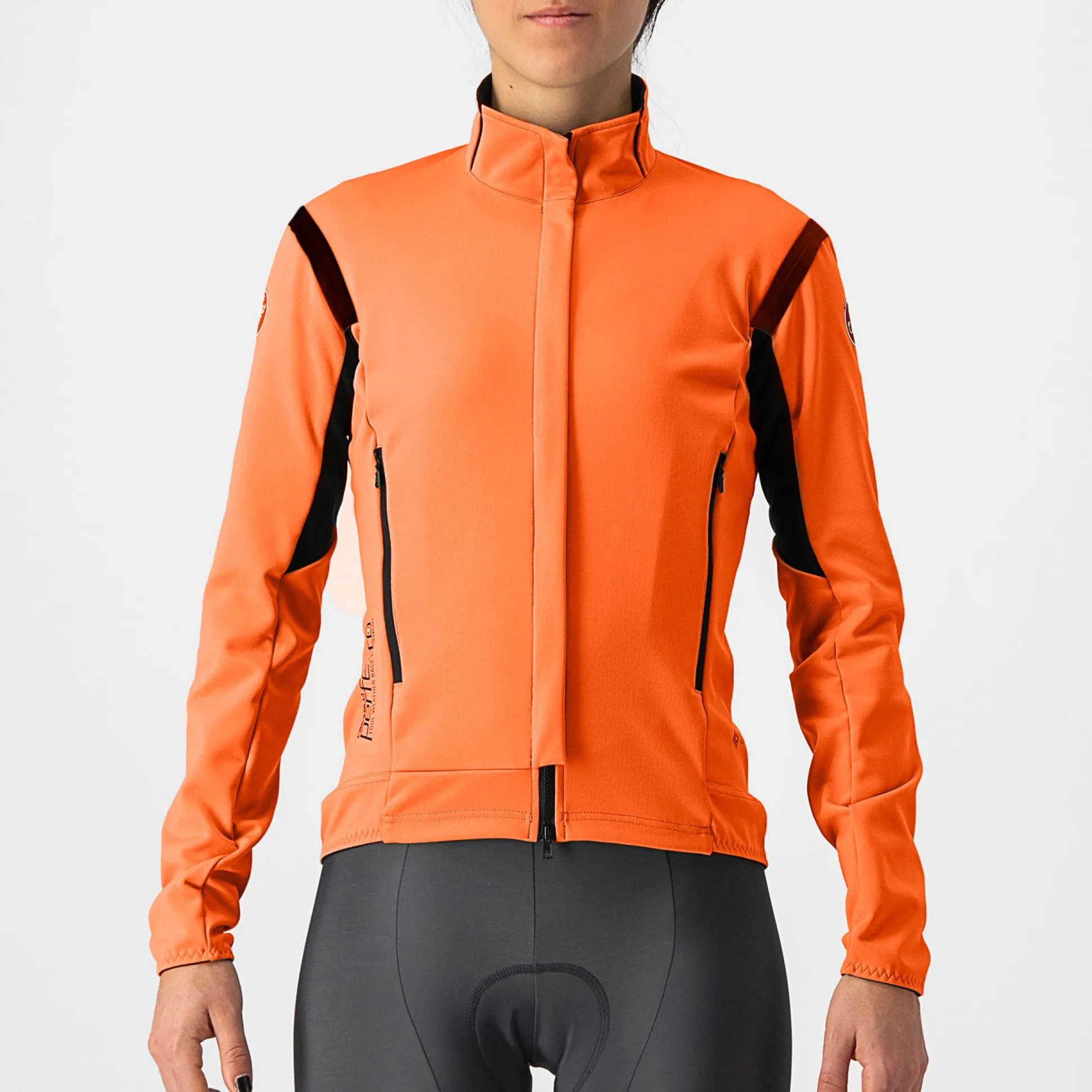 Giacca donna Castelli Perfetto RoS 2 - Arancio nero