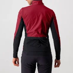 Giacca donna Castelli Unlimited Puffy - Bordeaux