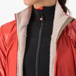 Giacca donna Castelli Unlimited Puffy 2 - Rosso