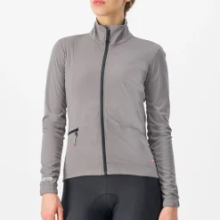 Giacca donna Castelli Vento Trail - Grigio