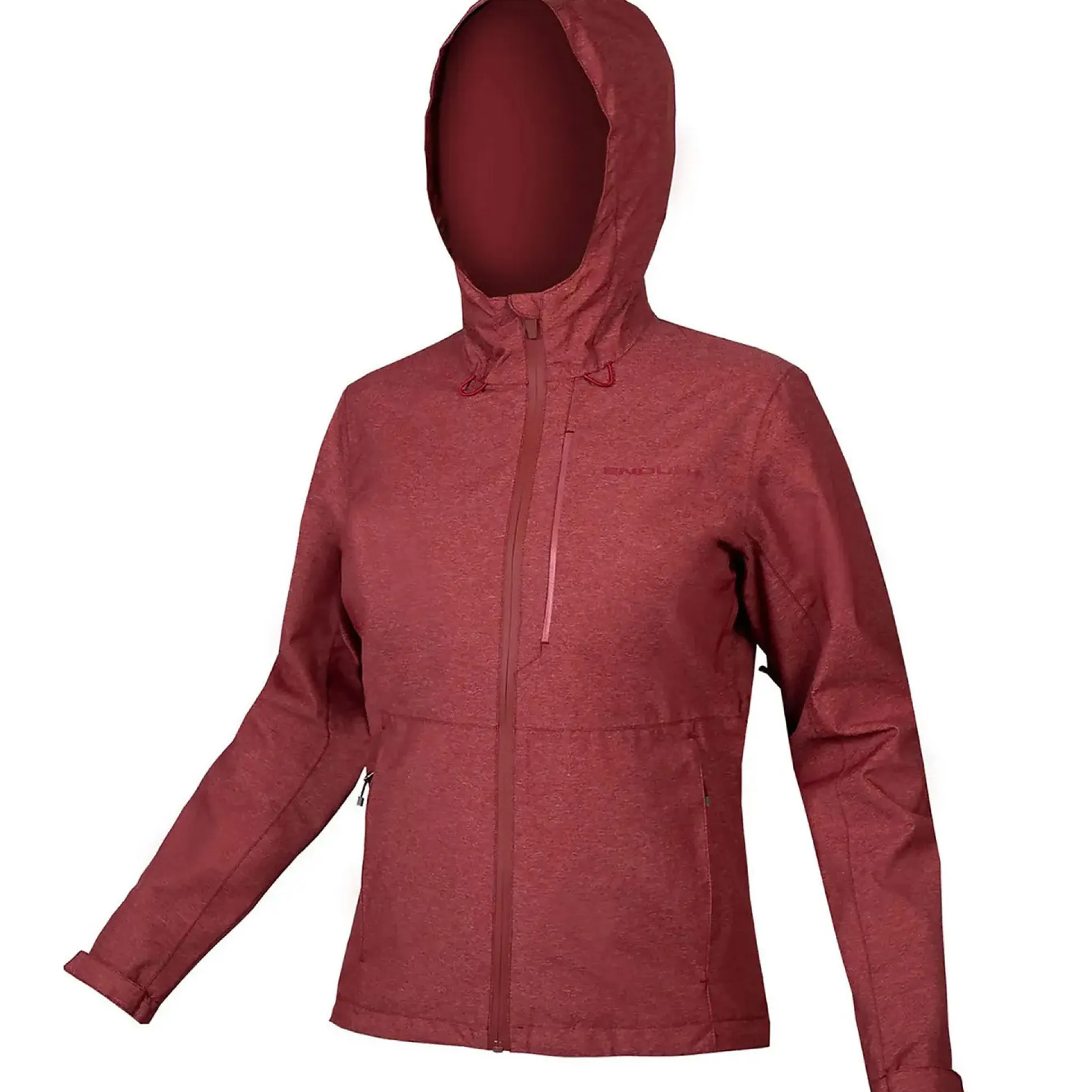 Giacca donna Endura Hummvee Waterproof Hooded - Bordeaux