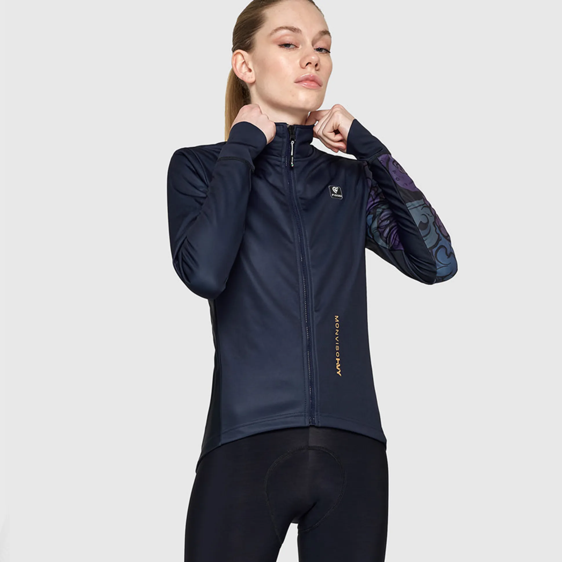 Giacca donna Pissei Monviso Heavy - Blu monster