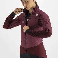 Giacca donna Sportful Bodyfit Pro - Bordeaux