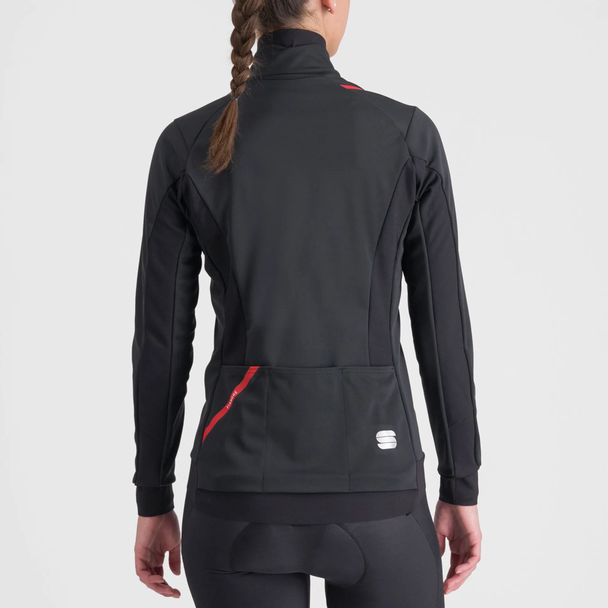 Giacca donna Sportful Fiandre - Nero