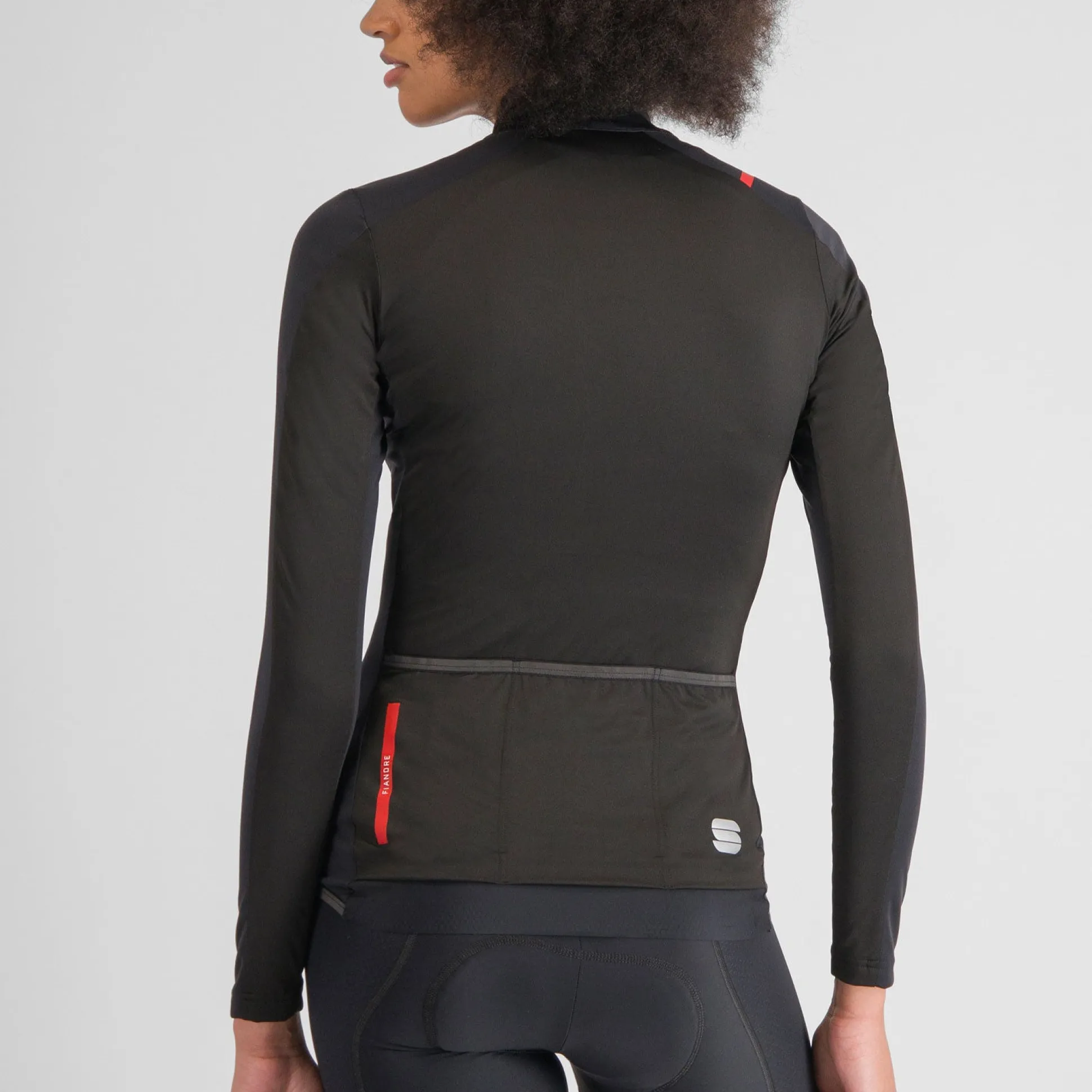 Giacca donna Sportful Fiandre Light - Nero
