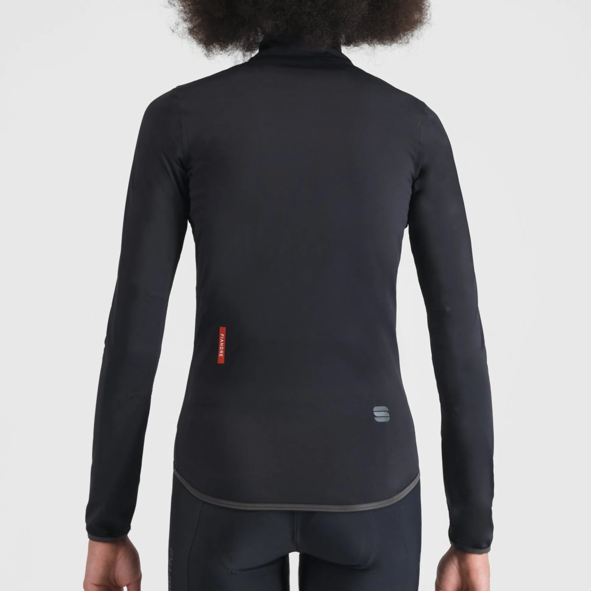 Giacca donna Sportful Fiandre Aqua - Nero