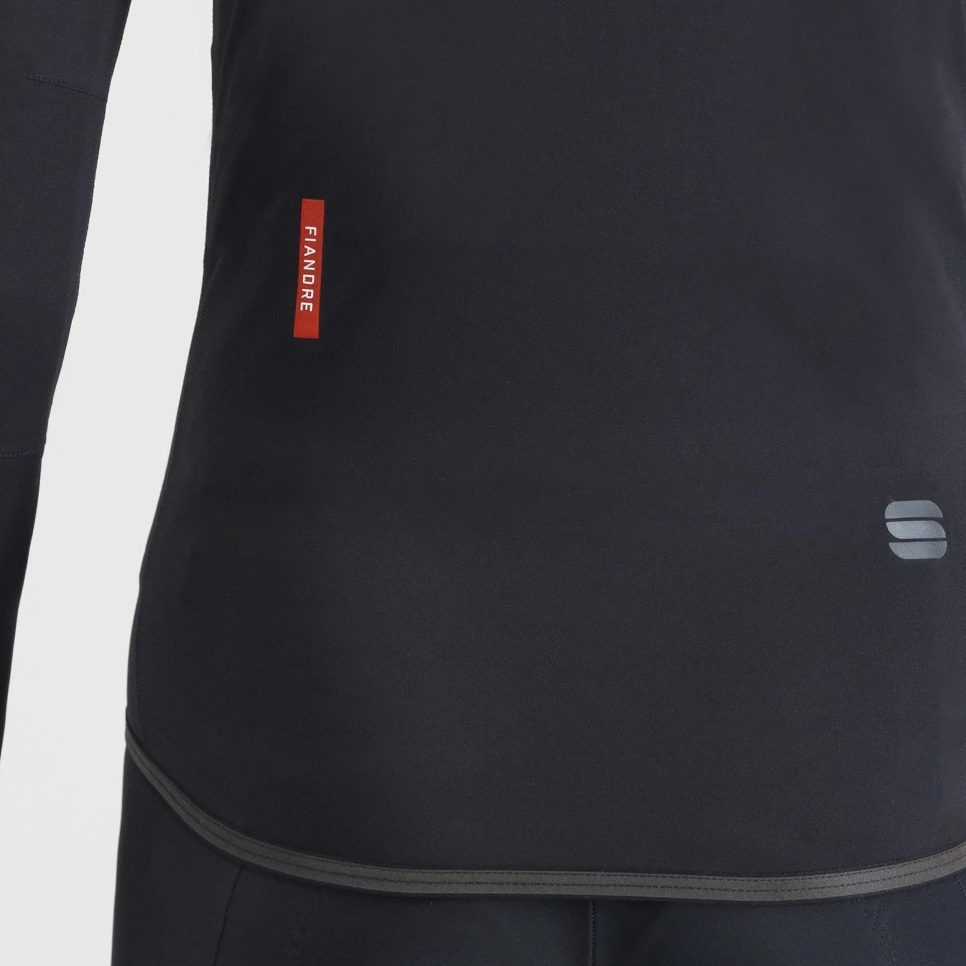 Giacca donna Sportful Fiandre Aqua - Nero