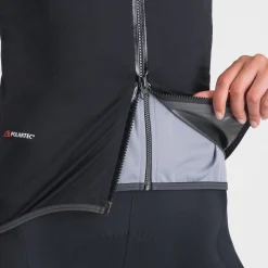 Giacca donna Sportful Fiandre Aqua - Nero
