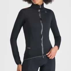 Giacca donna Sportful Fiandre Aqua - Nero