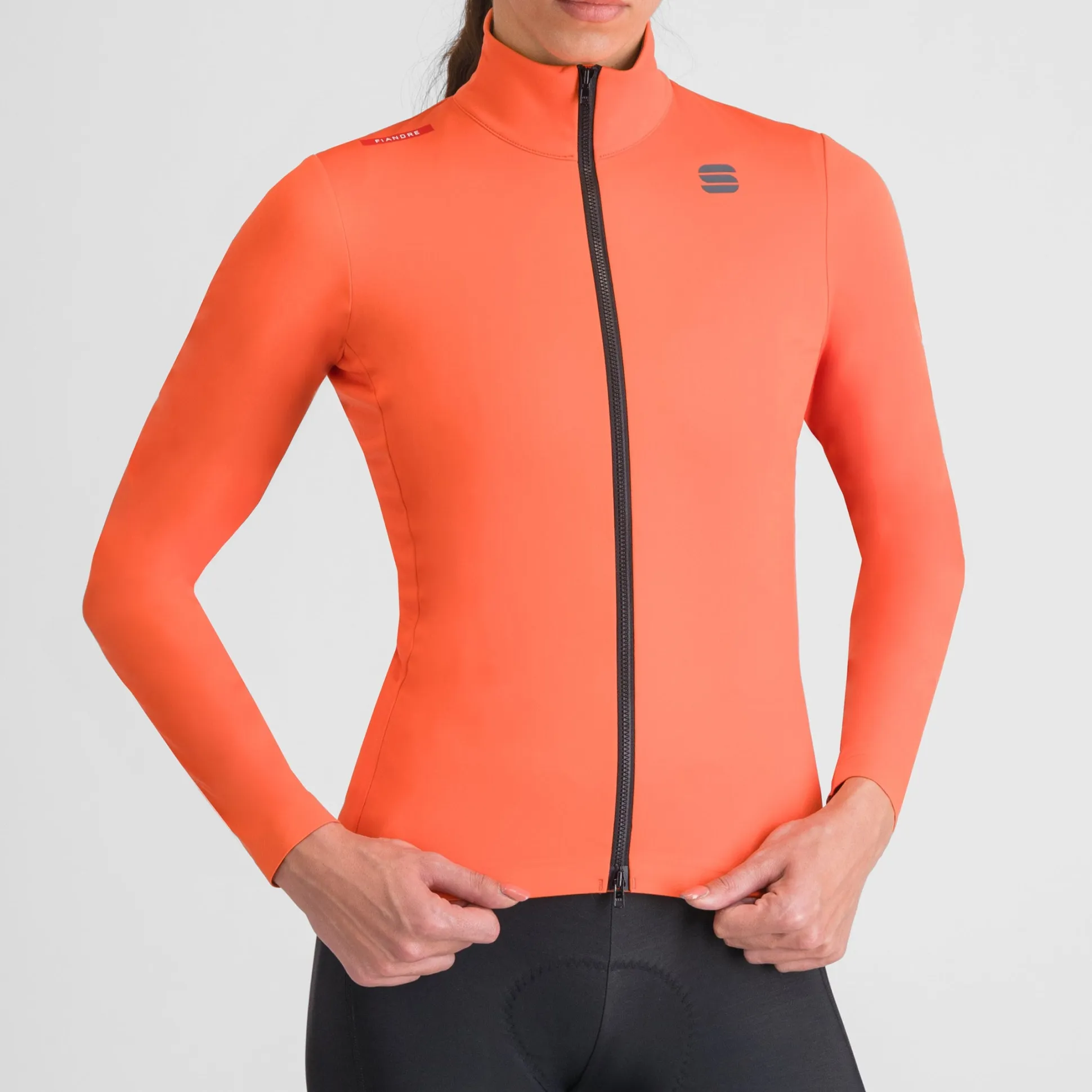 Giacca donna Sportful Fiandre Shift - Arancio