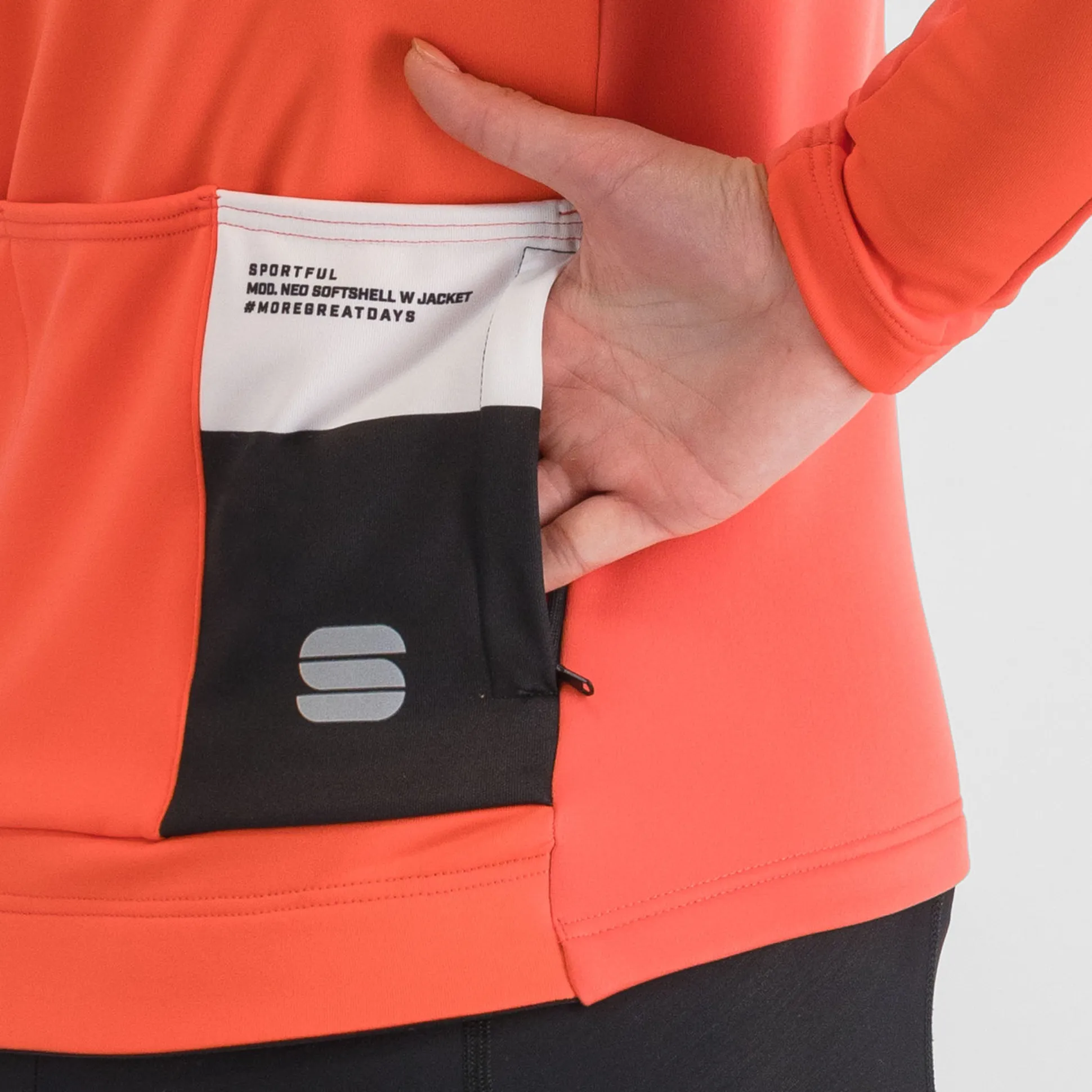 Giacca donna Sportful Neo 2 Softshell - Arancio