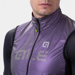 Gilet Ale Guscio Clever - Viola
