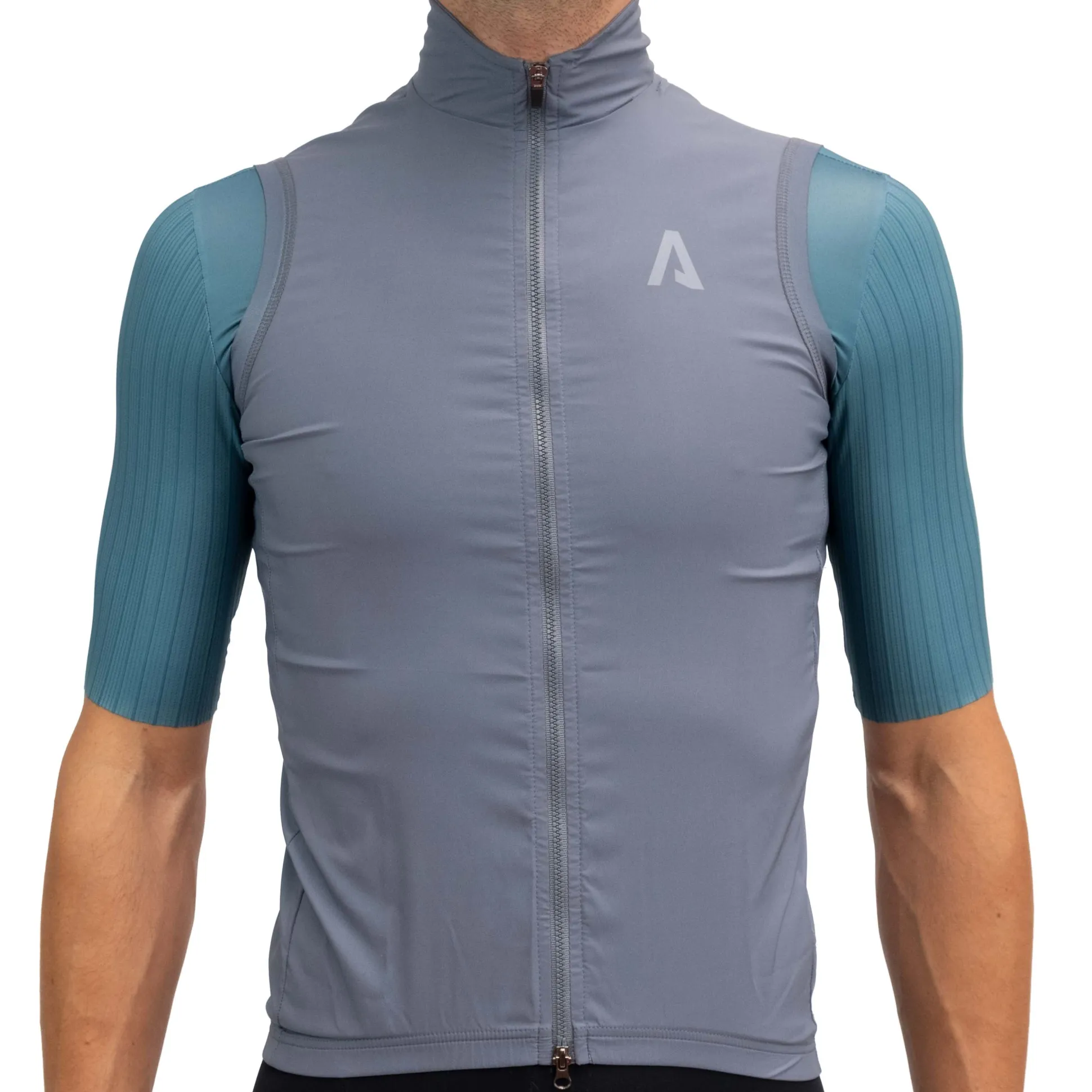 Gilet All4cycling Color - Gunmetal