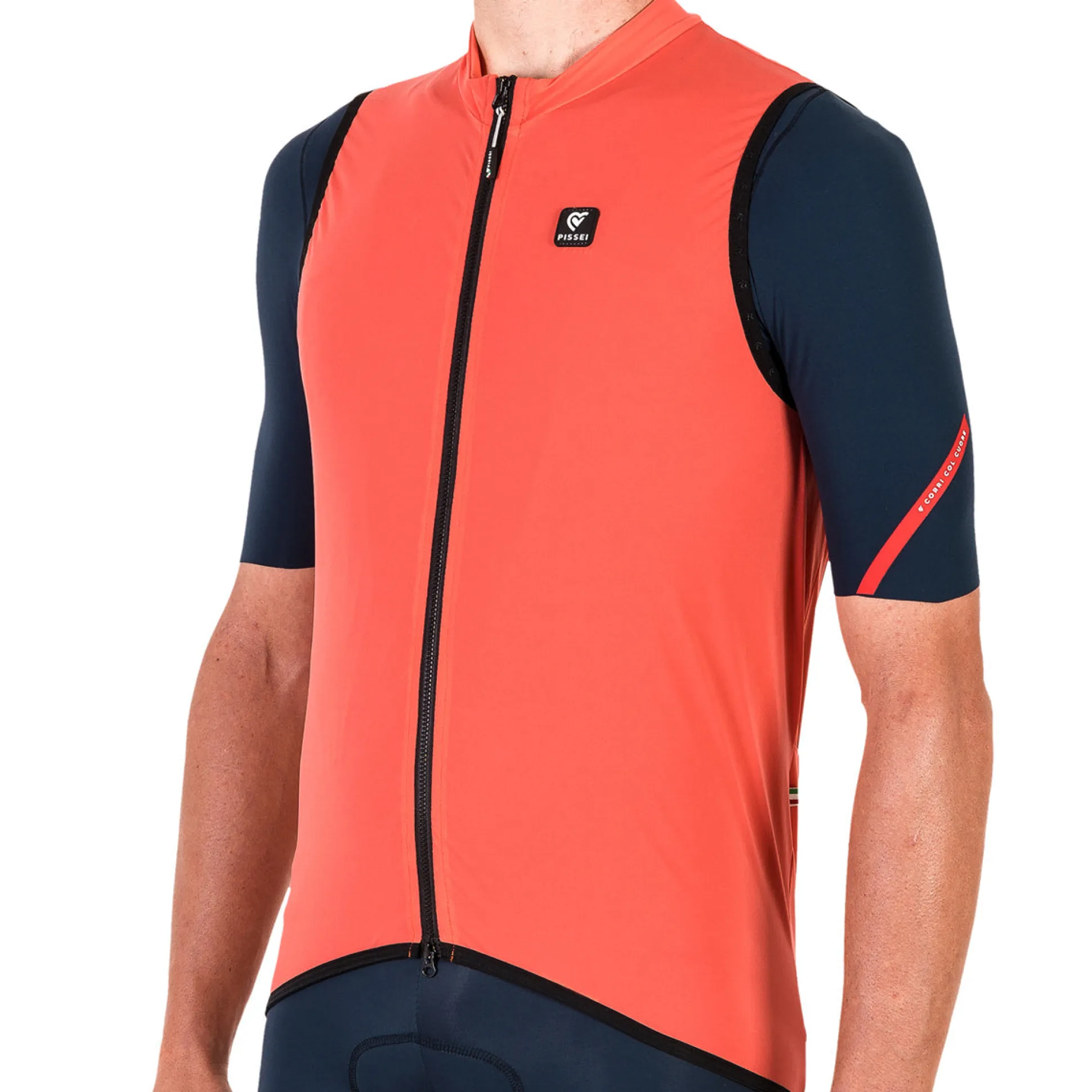Gilet antivento Pissei Primapelle - Arancione