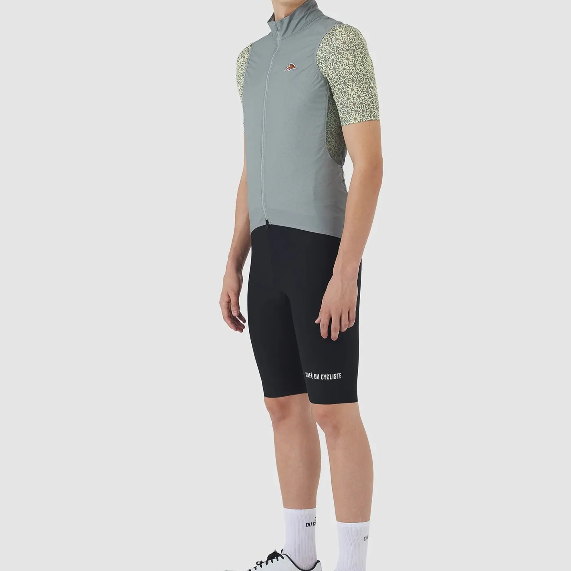 Gilet Cafe du Cycliste Edith - Grigio