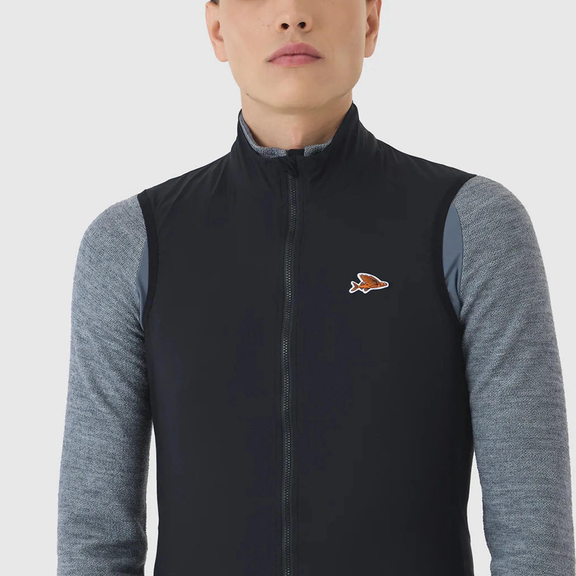 Gilet Cafe du Cycliste Edith - Nero