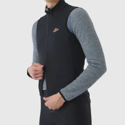 Gilet Cafe du Cycliste Edith - Nero