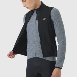 Gilet Cafe du Cycliste Edith - Nero