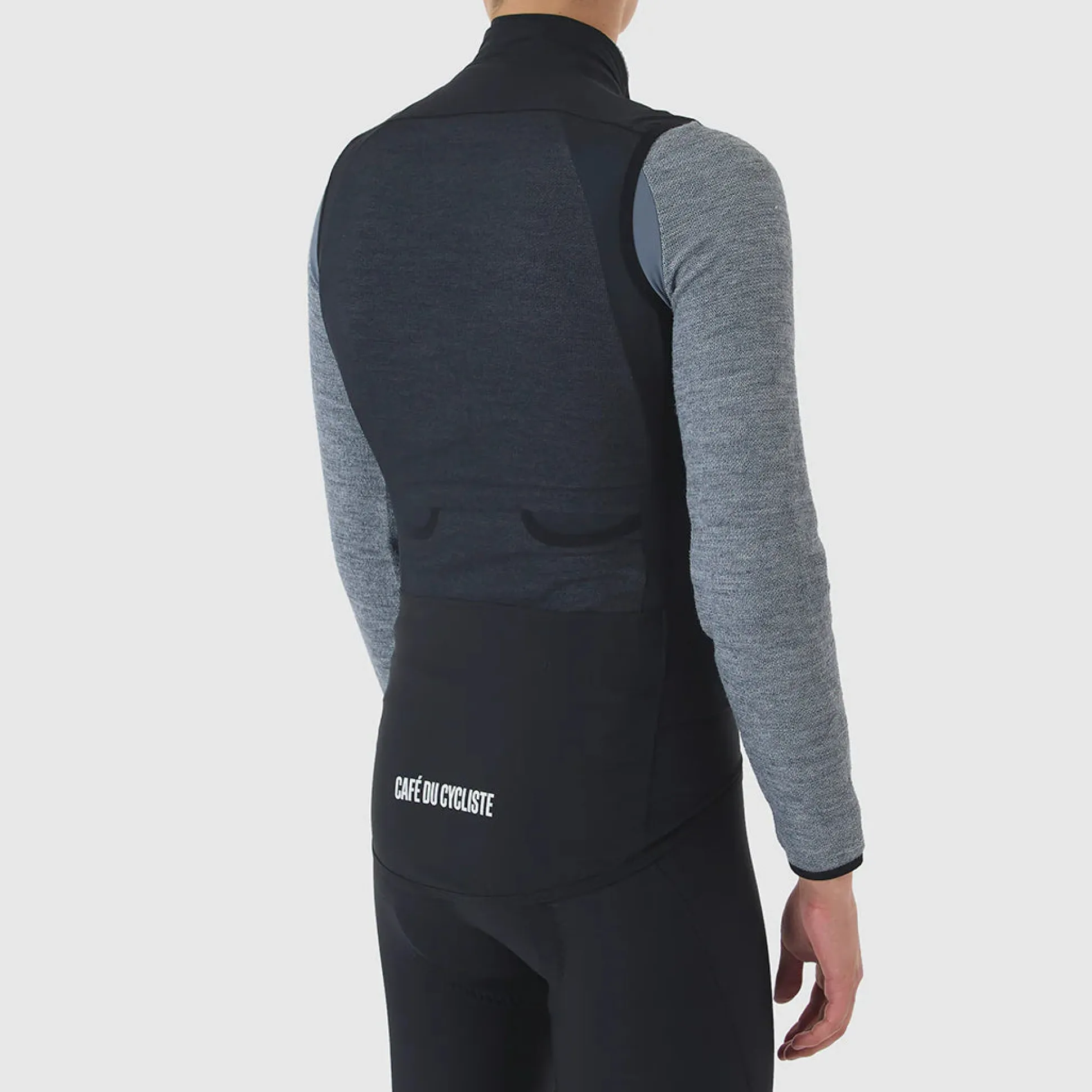Gilet Cafe du Cycliste Edith - Nero