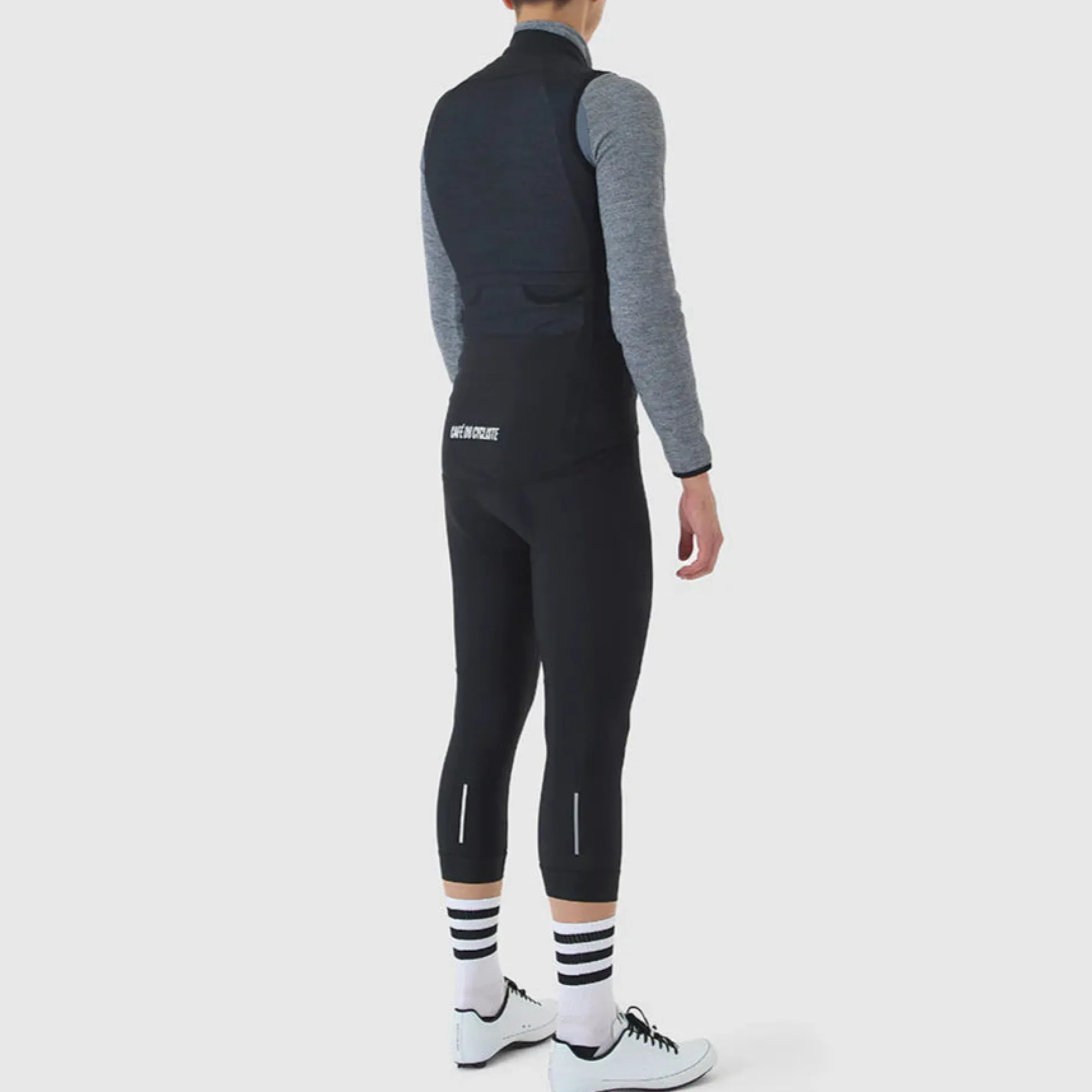 Gilet Cafe du Cycliste Edith - Nero