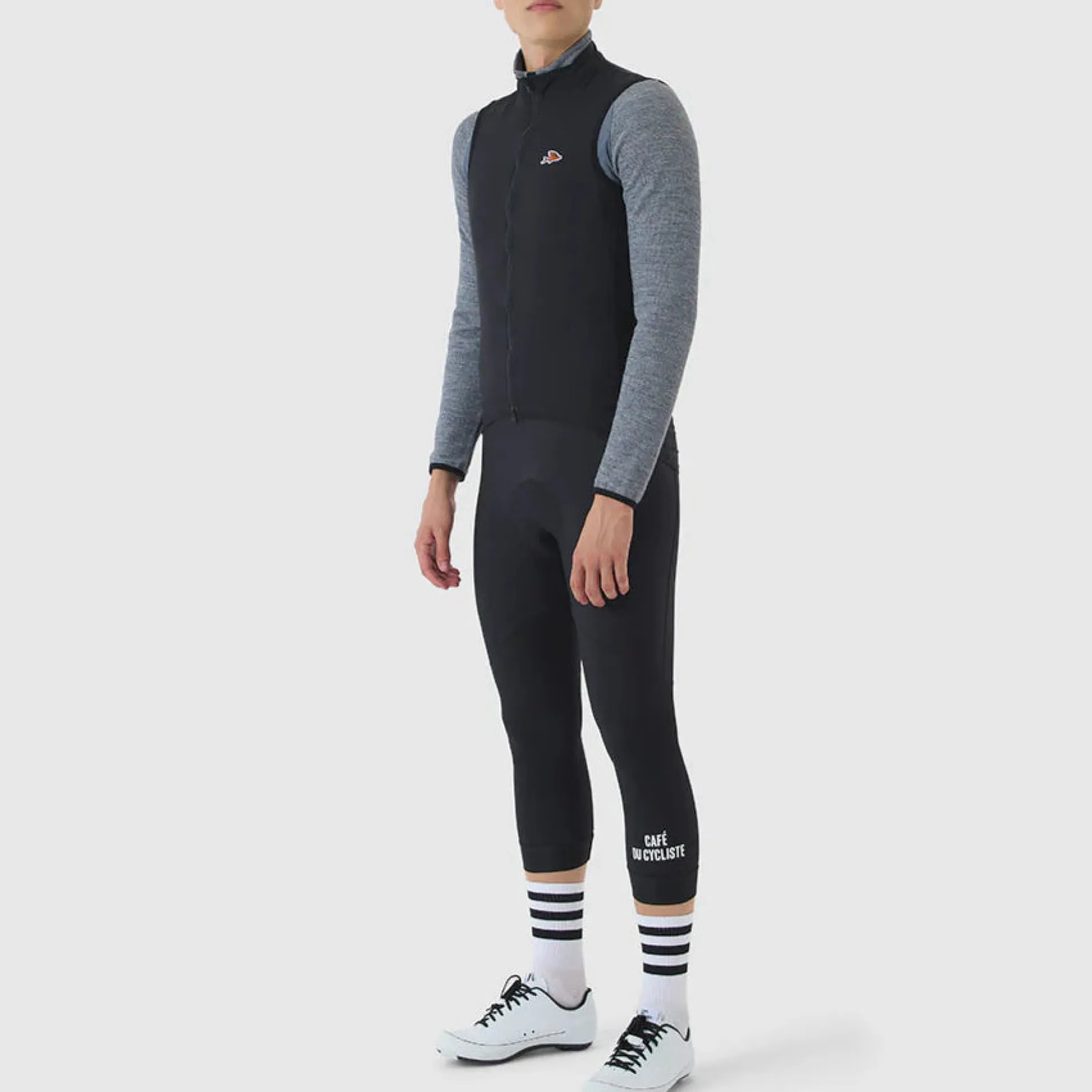 Gilet Cafe du Cycliste Edith - Nero
