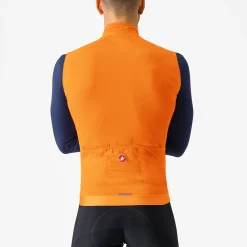Gilet Castelli Espresso - Arancio