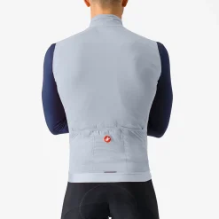Gilet Castelli Espresso - Azzurro