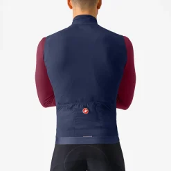 Gilet Castelli Espresso - Blu