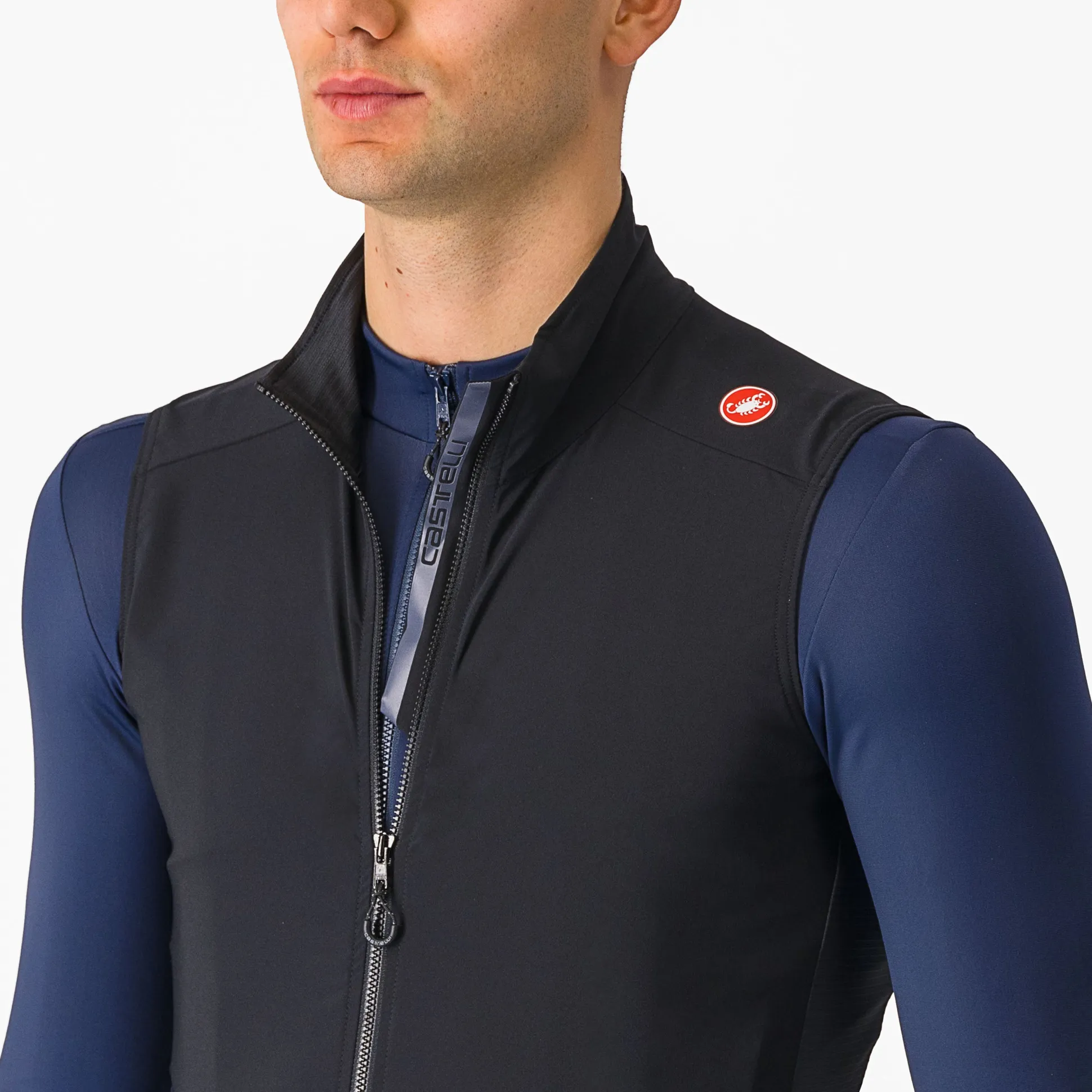 Gilet Castelli Espresso - Nero
