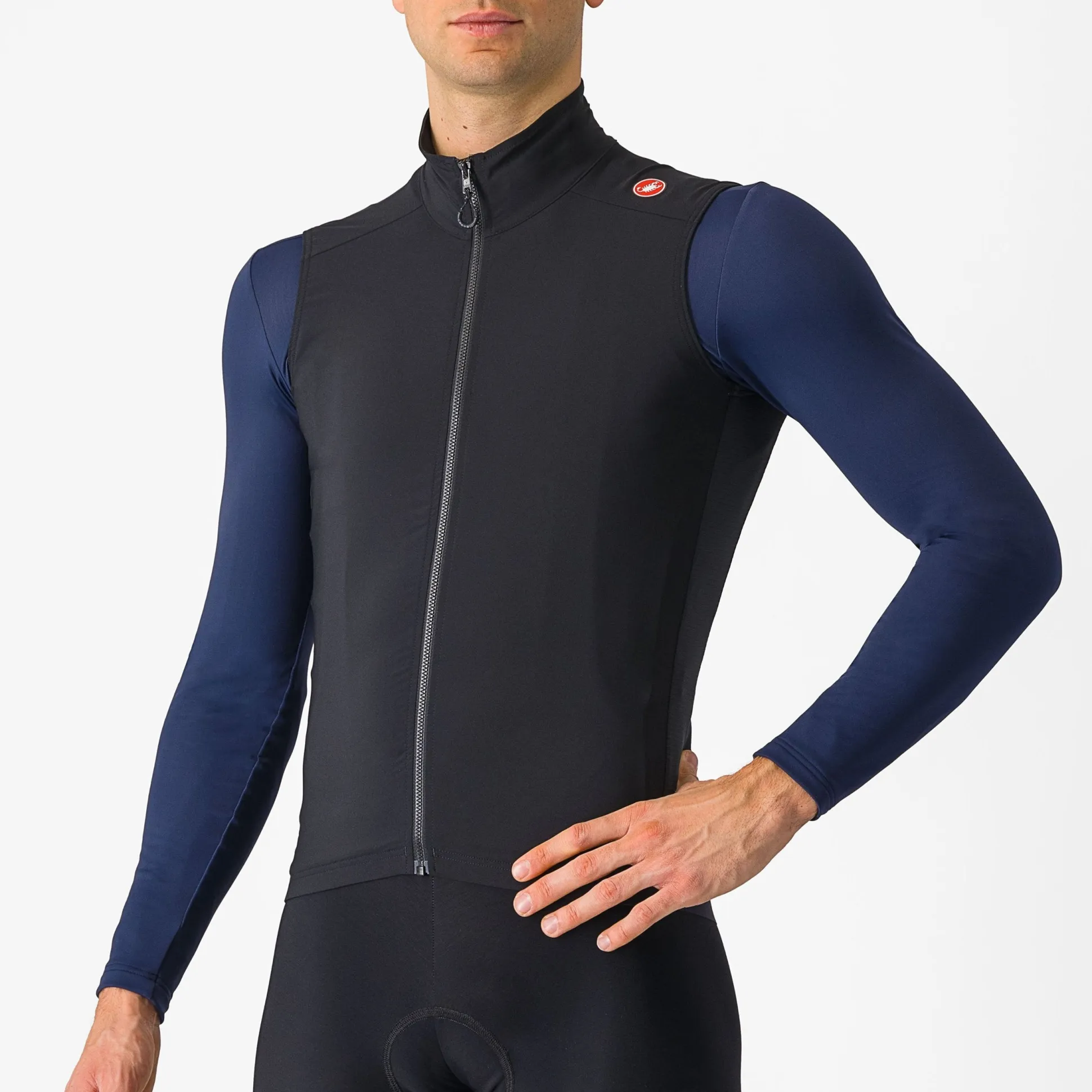 Gilet Castelli Espresso - Nero
